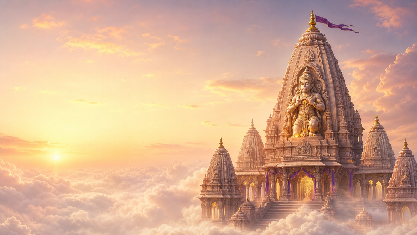 Vision of the new Hanuman Mandir